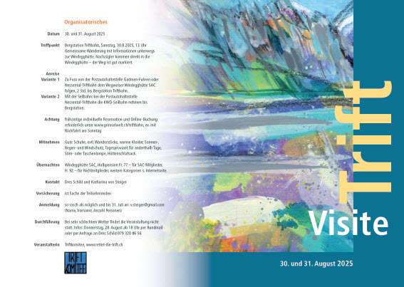 Flyer Triftvisite